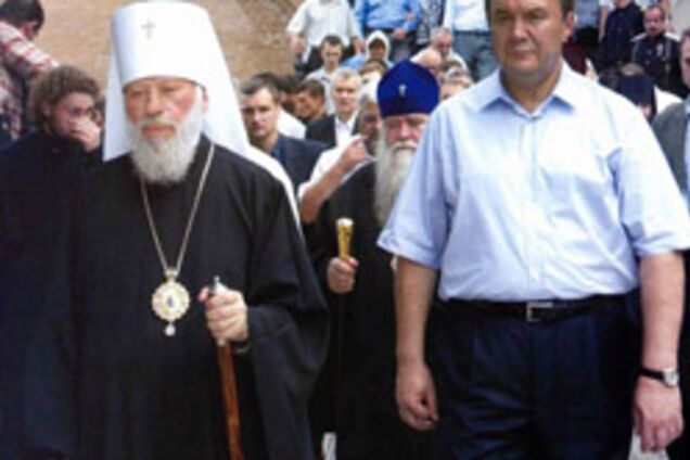 Московский патриархат поблагодарил Януковича за помощь