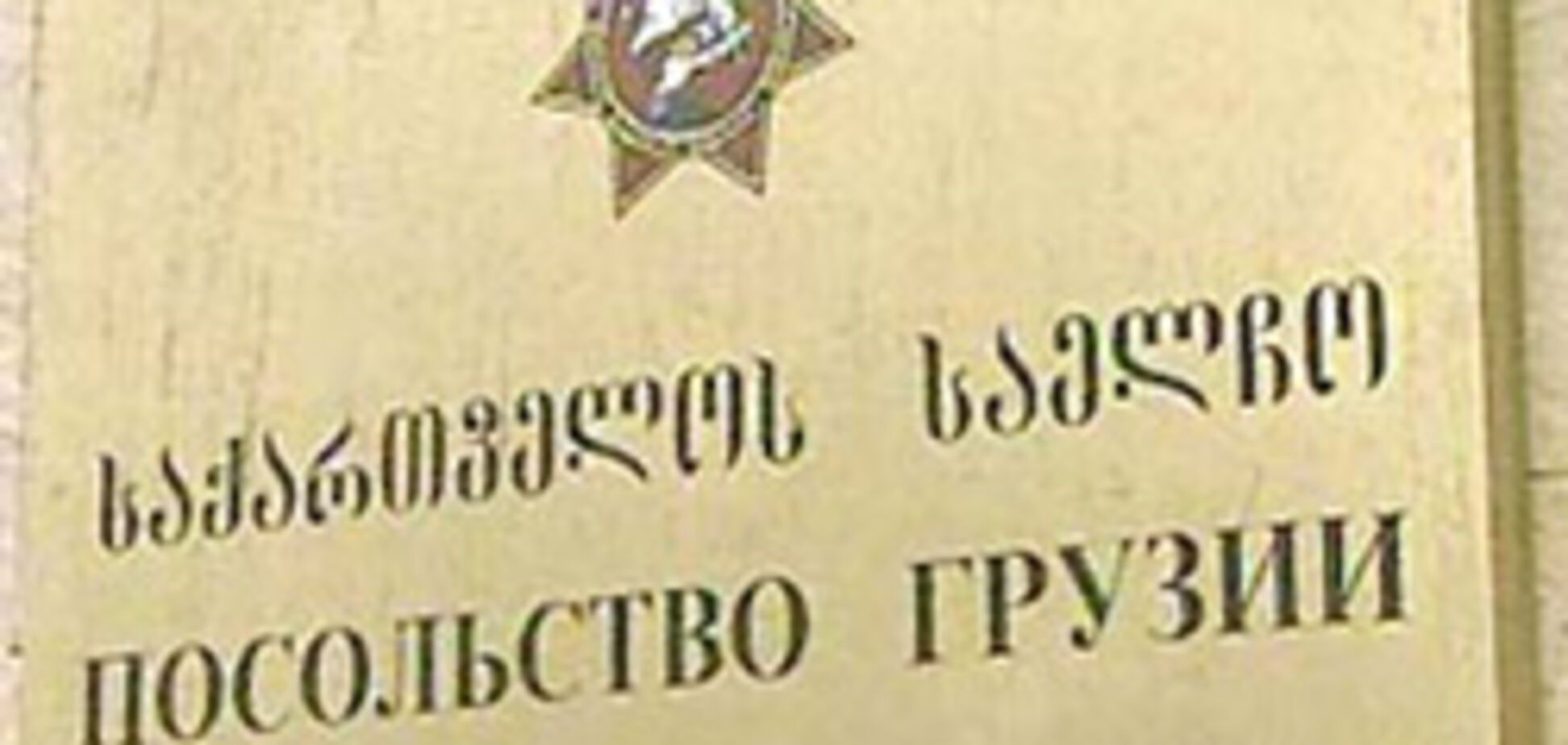 Посольство Грузии в Москве закидали кусками свиной туши