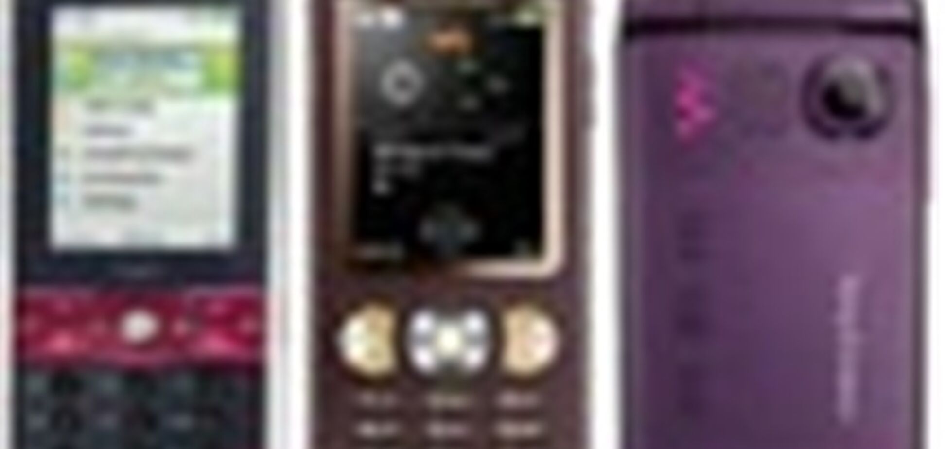 K660i, W380i и W890i - новинки от Sony Ericsson