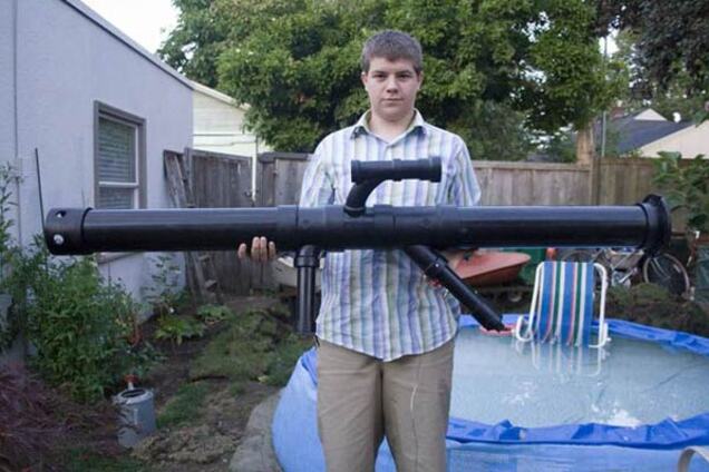 Ракетница своїми руками. Інструкція до Нового року. ФОТО