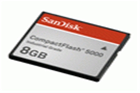 SanDisk CompactFlash 5000  быстрая и выносливая карта памяти