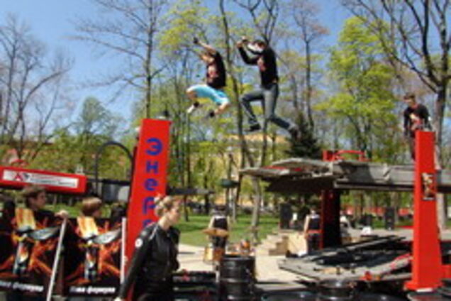 Незвичайна акція у парку Шевченка