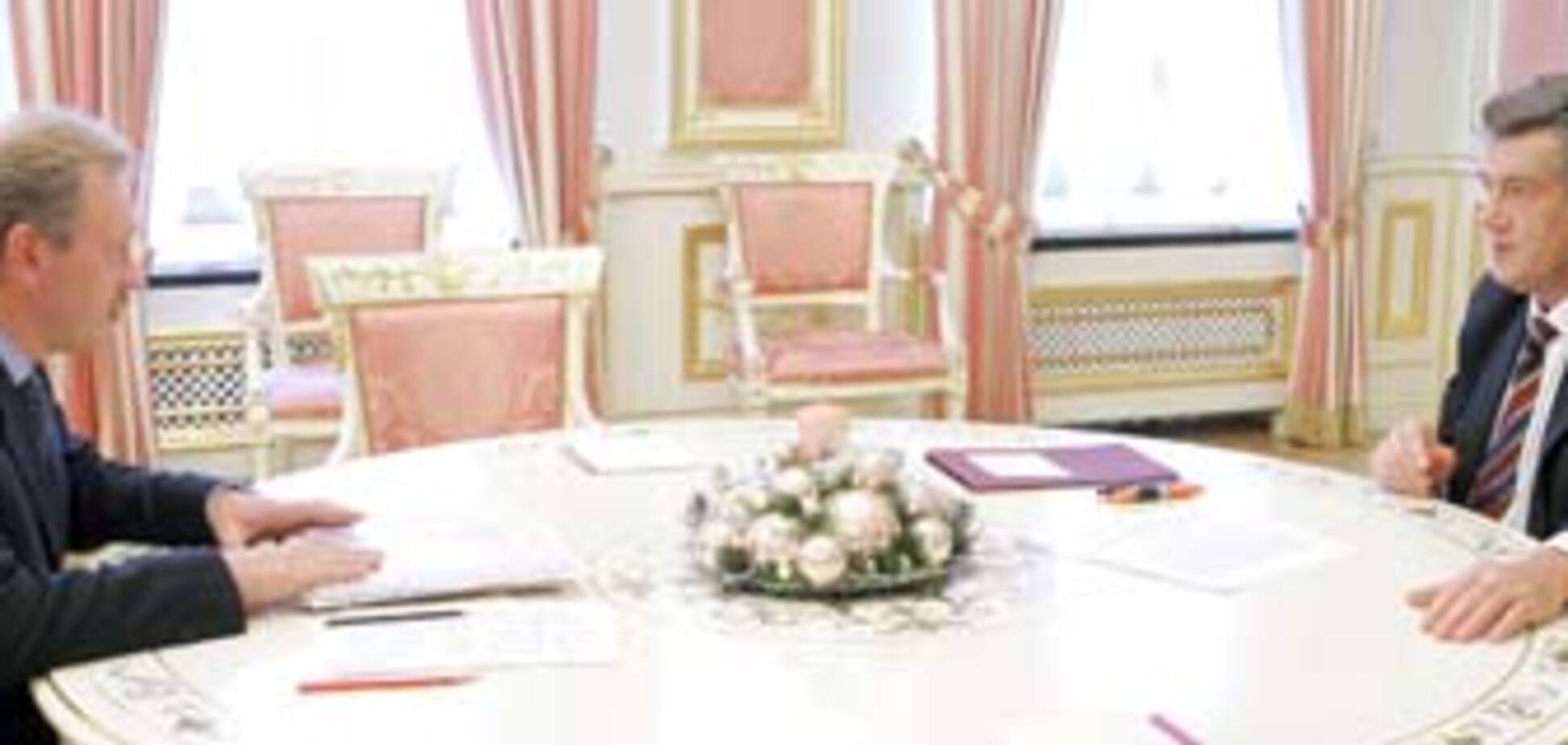 Ющенко хочет от 'Нефтегаза' больше денег