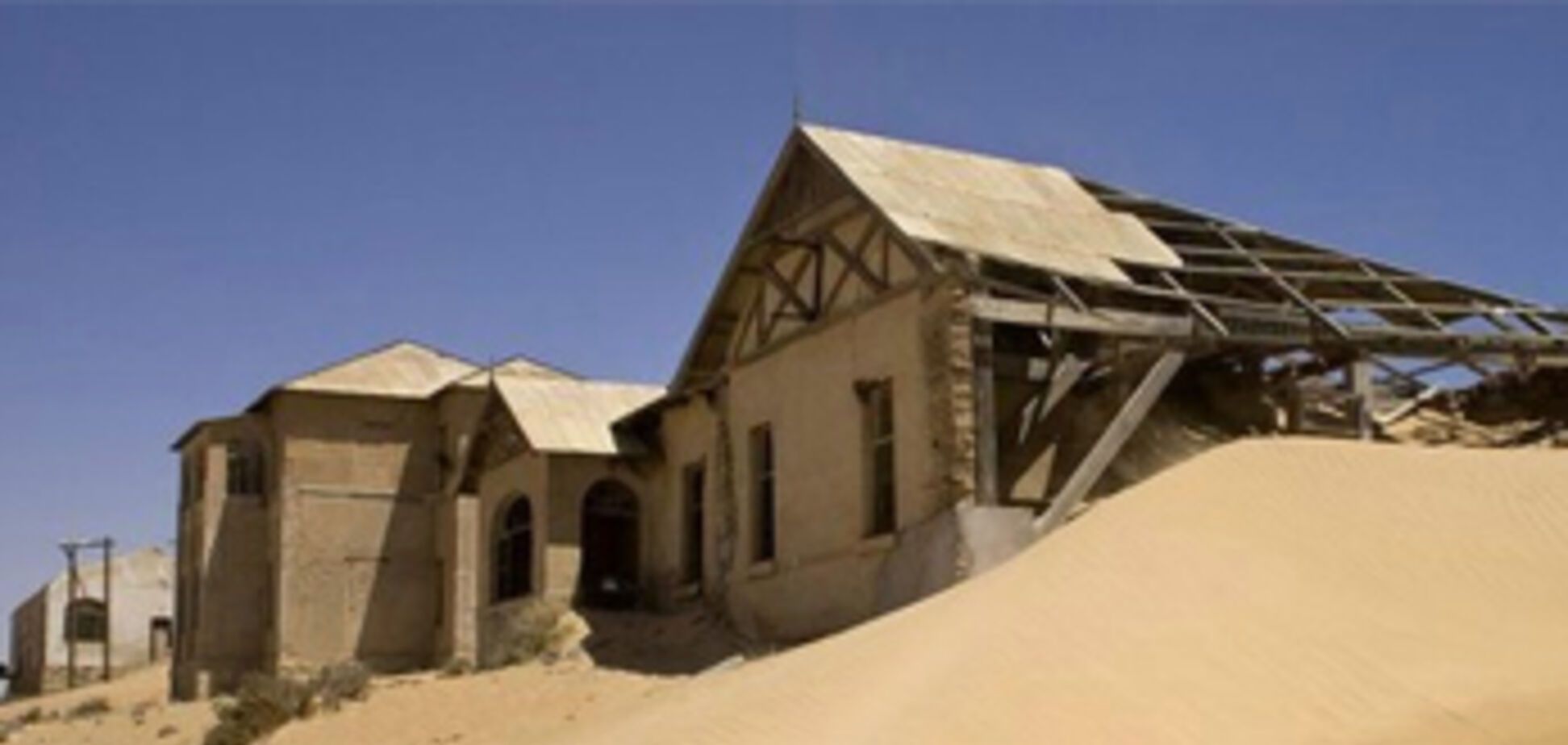 Море алмазов. Заброшенный город Колманскоп в Намибии