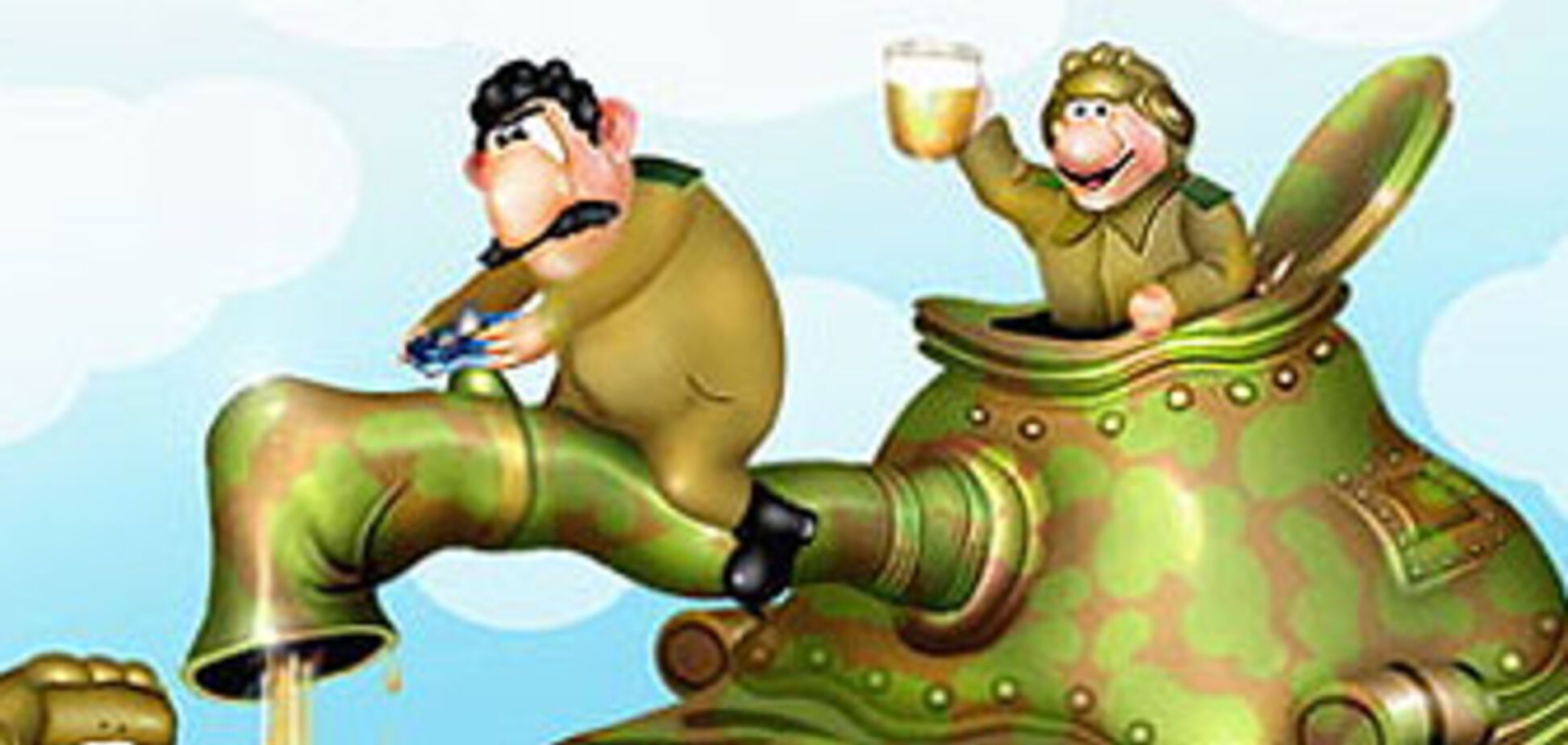 Веселая жизнь танкиста