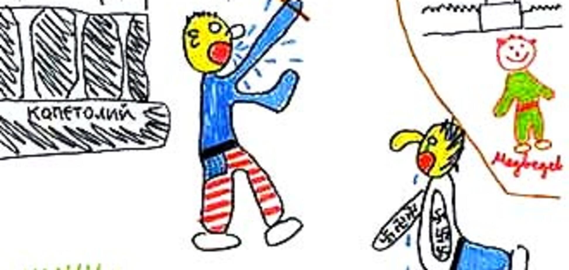 Минобороны призывает детей рисовать войну