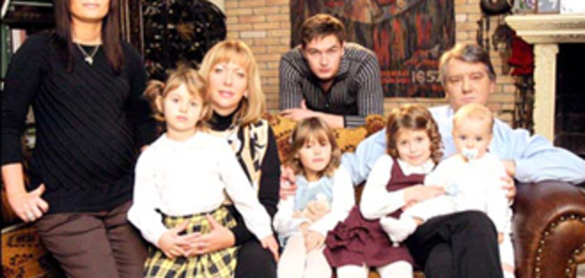 Внуки Ющенко говорят по-русски только после мультиков