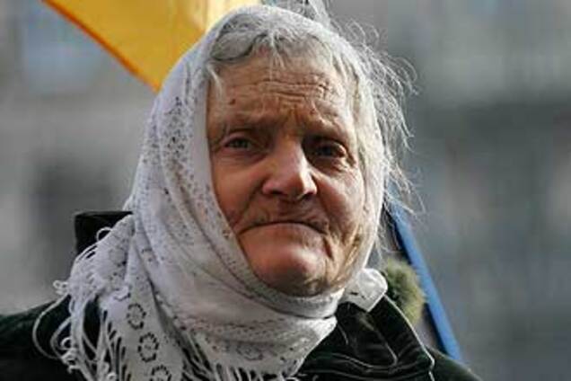 96% пожилых украинцев недовольны жизнью