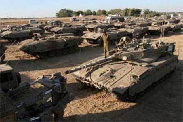 У сектор Газа увійшли ізраїльські танки