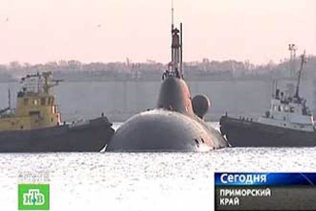 Підводний човен РФ із загиблими повернулася на базу