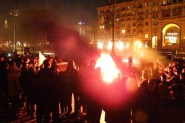 Акцію протесту жорстоко розігнав 'Беркут'