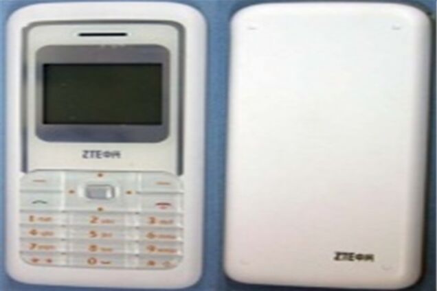 Китайский телефон ZTE A301 - "белый минимализм" по недорогой цене ...