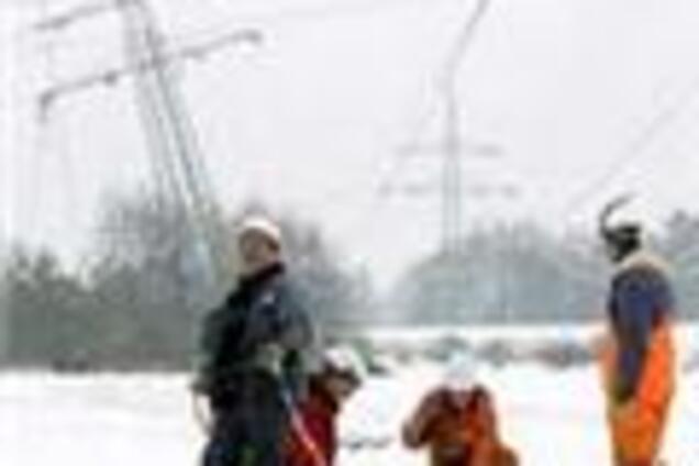 Сильнейший снегопад обесточил юг Франции