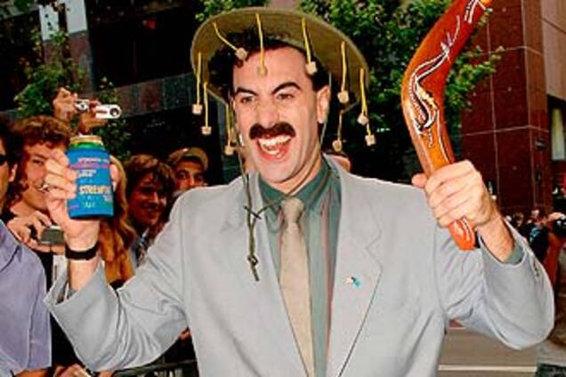 Вручати 'Золоті глобуси' буде Борат