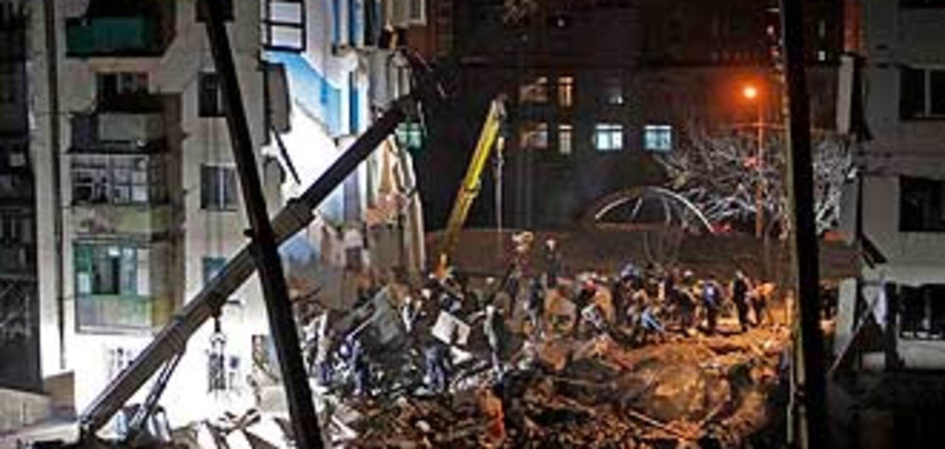 В Евпатории взрывом разрушено 2 подъезда дома. ВИДЕО