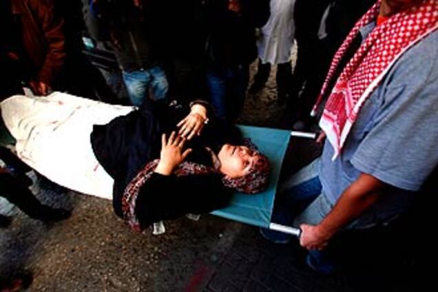 В секторе Газа ранена гражданка Украины