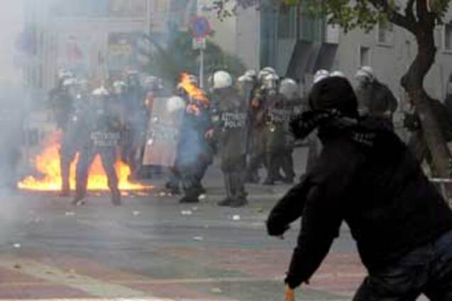 У Греції продовжуються масові безлади. ВІДЕО