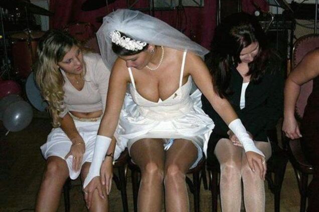 Свадебные куръезы.Эпиляция перед ночью и стягивание подвязок