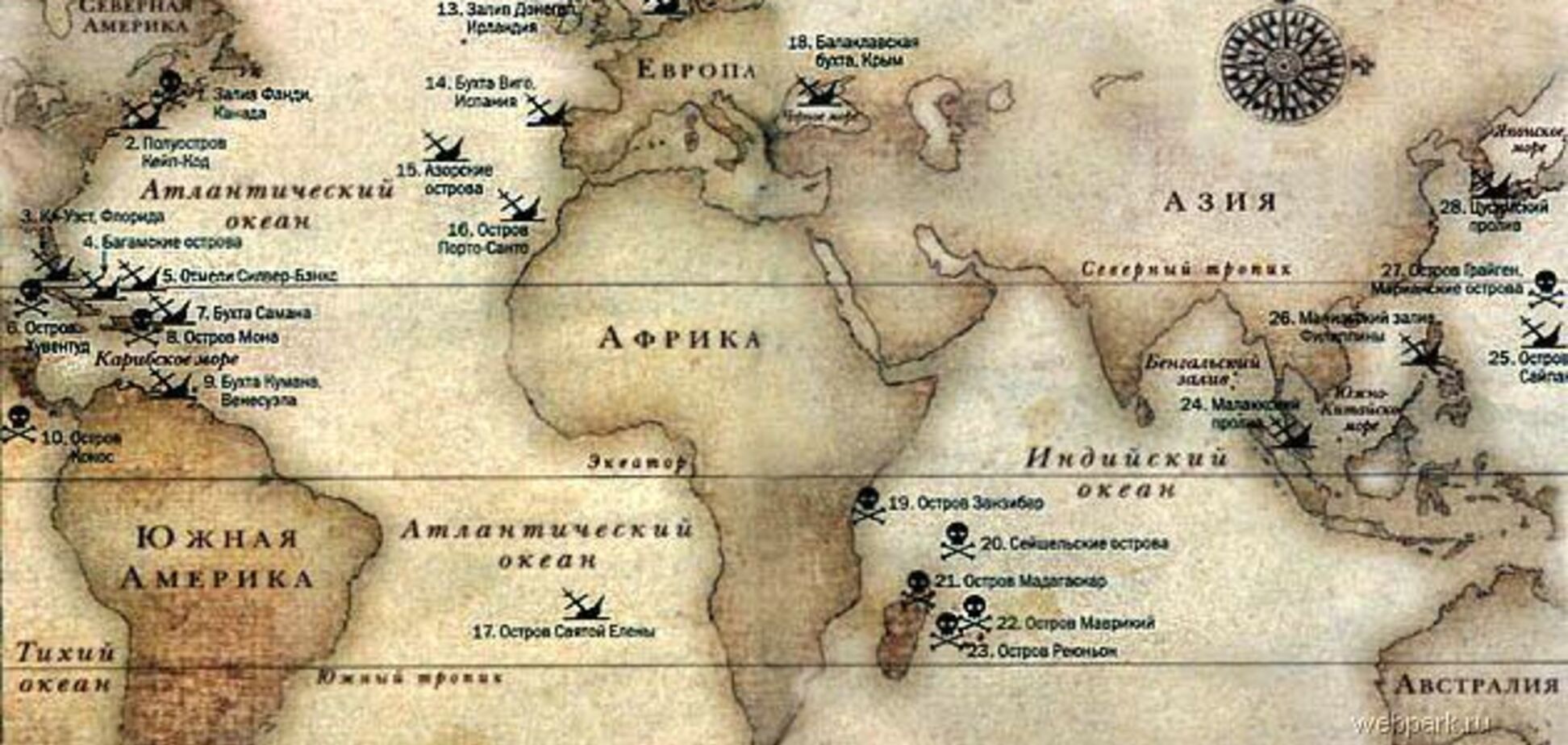 Пиратские клады (фото+текст)