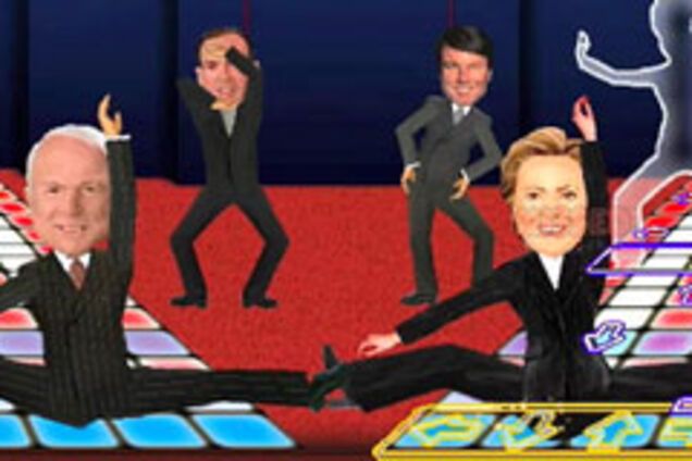 Кандидаты в президенты США зарабатывают танцами