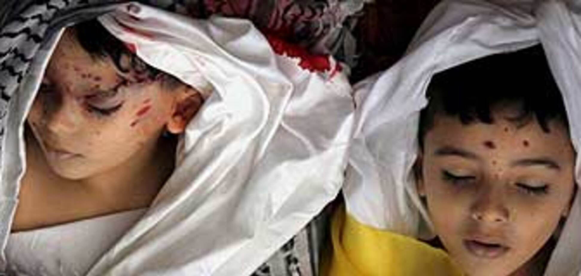 В секторе Газа погибли пятеро детей