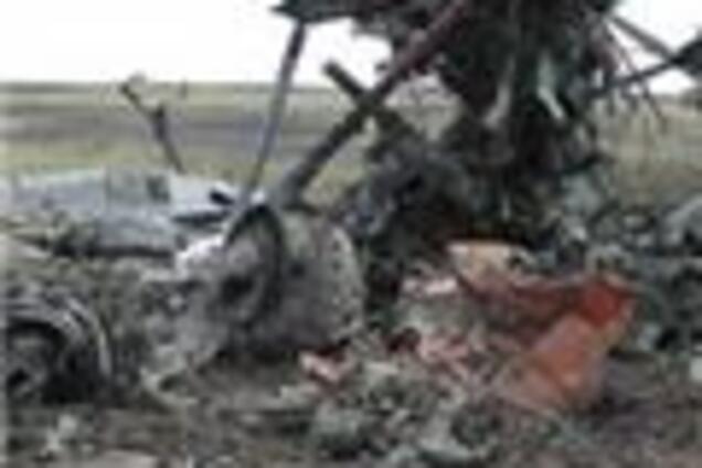 Вертоліт зачепився за дроти