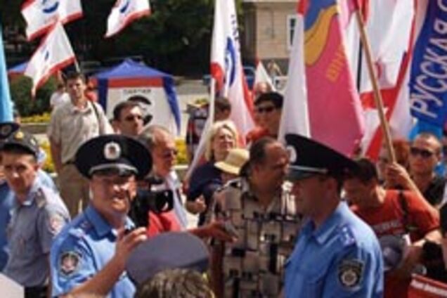 В Украине празднуют воссоединение Крыма с Россией