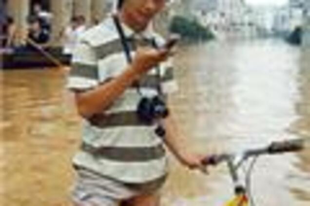 Китай тонет в дождевых водах