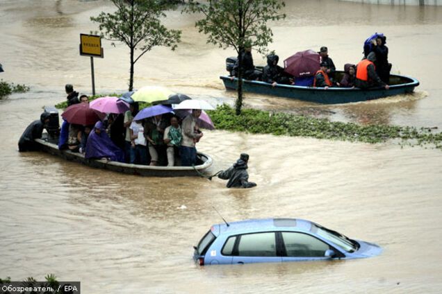 Разрушения и жертвы на юге Китая