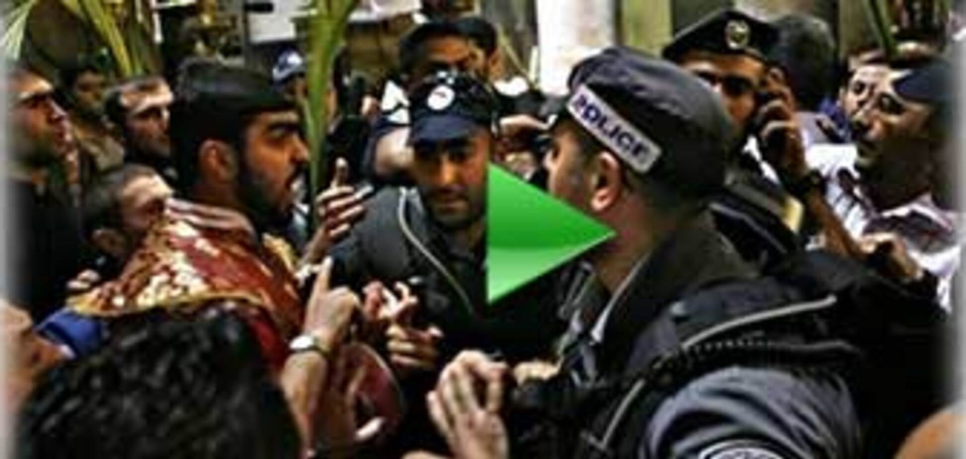 Священники подрались у Гроба Господня