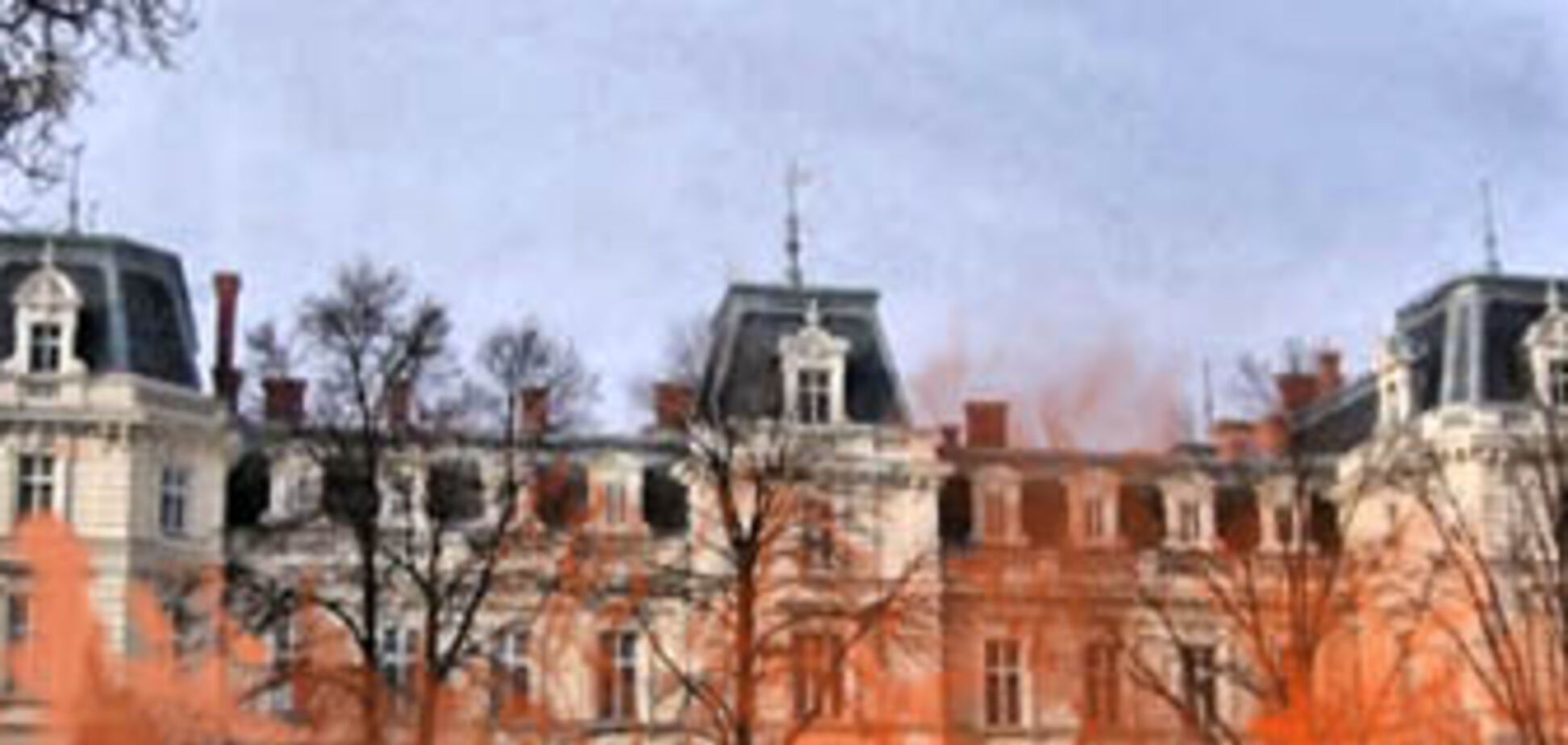 В Тернопольской области горел замок графа Потоцкого