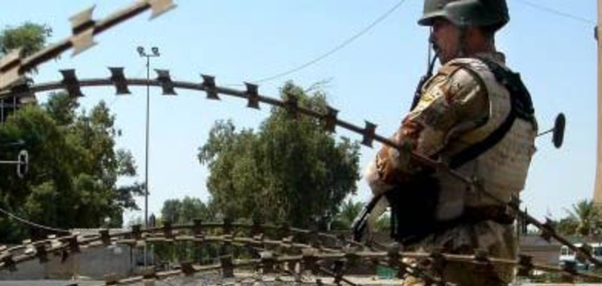 Минометный обстрел в Багдаде