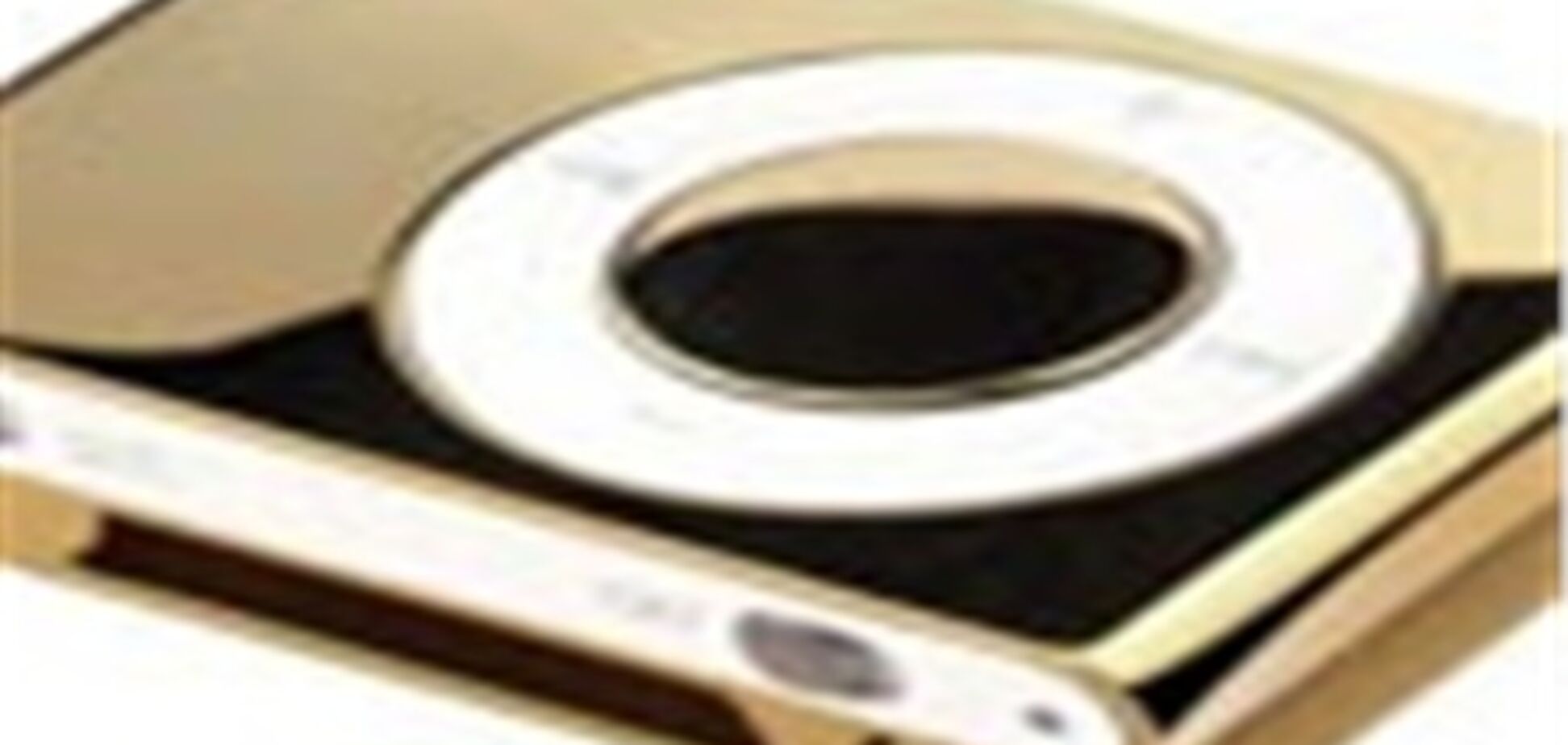 Золотой iPod Touch для Дэвида Бекхэма