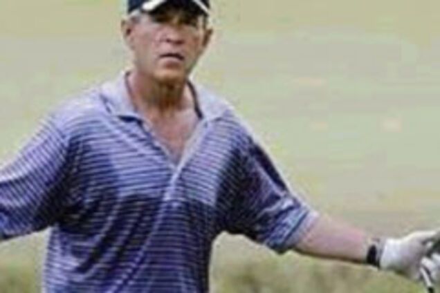 Ирак вынудил Буша отказаться от гольфа