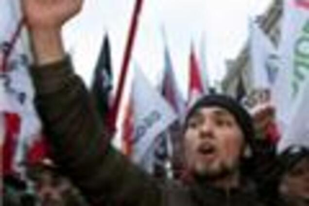 Московская милиция задержала нескольких несогласных