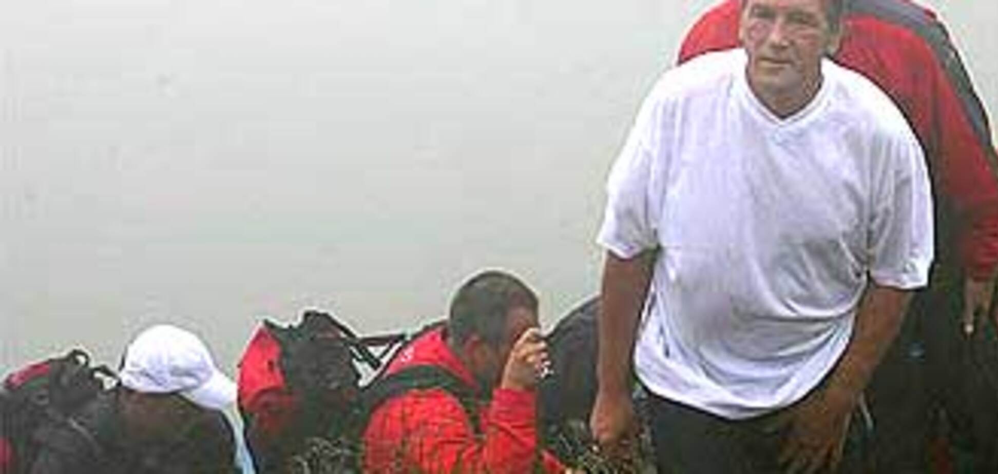 Ющенко підкорив Говерлу. ФОТО