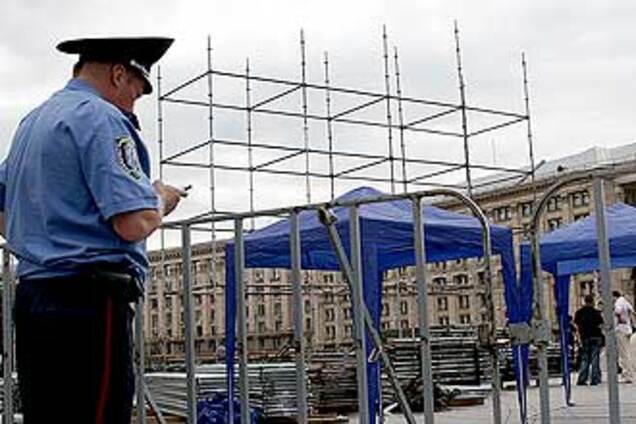 Майдан готовят к запрещенному концерту