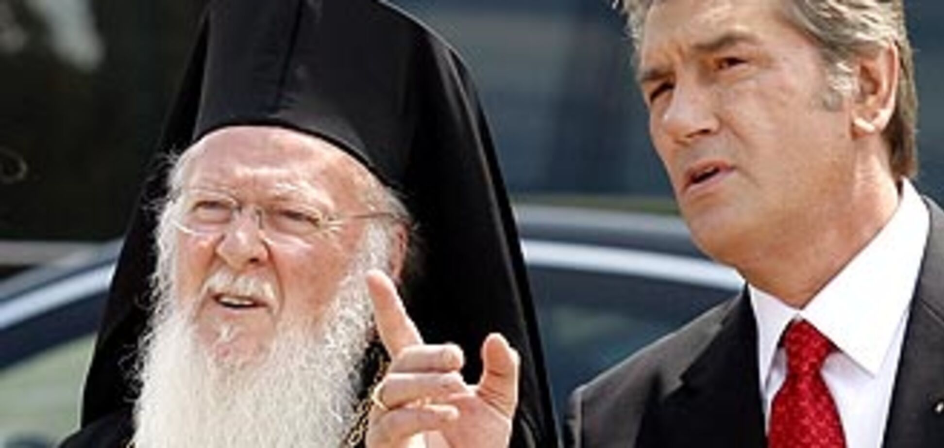 Ющенко встретился с Патриархом тет-а-тет
