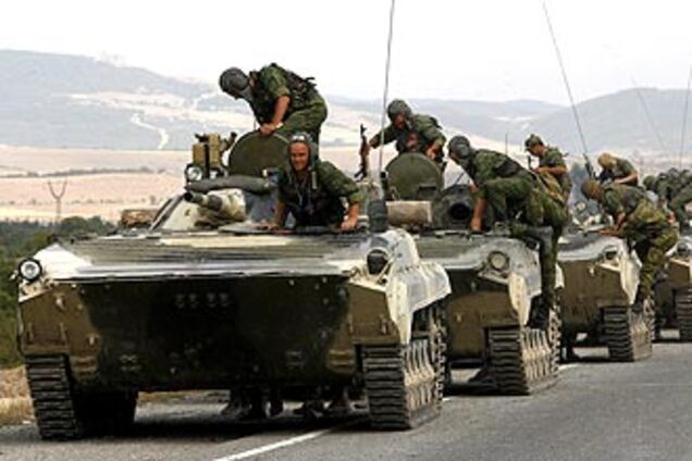 На рассвете российские танки покинут Грузию