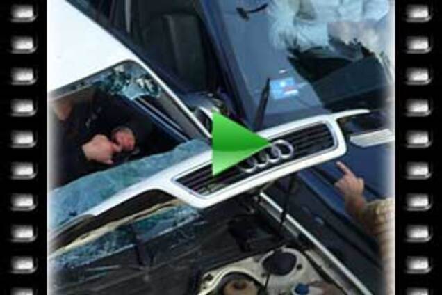 Бандитская перестрелка в Киеве. ВИДЕО