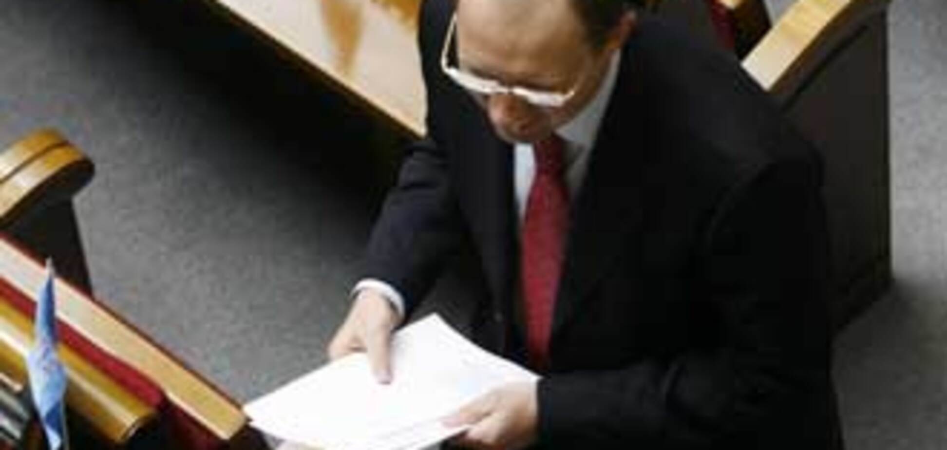 Рада не удержит Яценюка