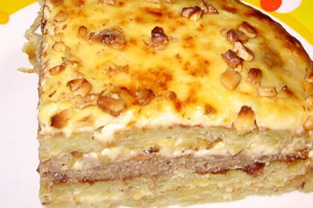 Картофельный торт