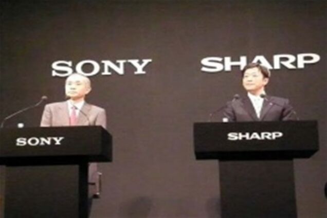 Sony и Sharp откладывают создание совместного предприятия