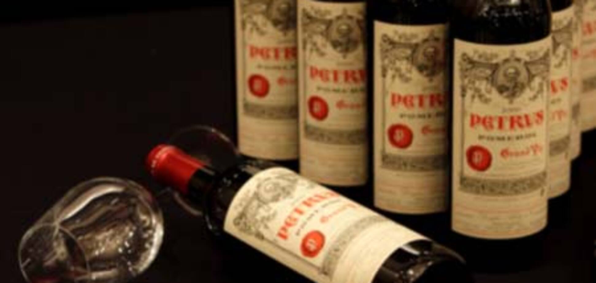 Бутылка французского вина продана за рекордную сумму