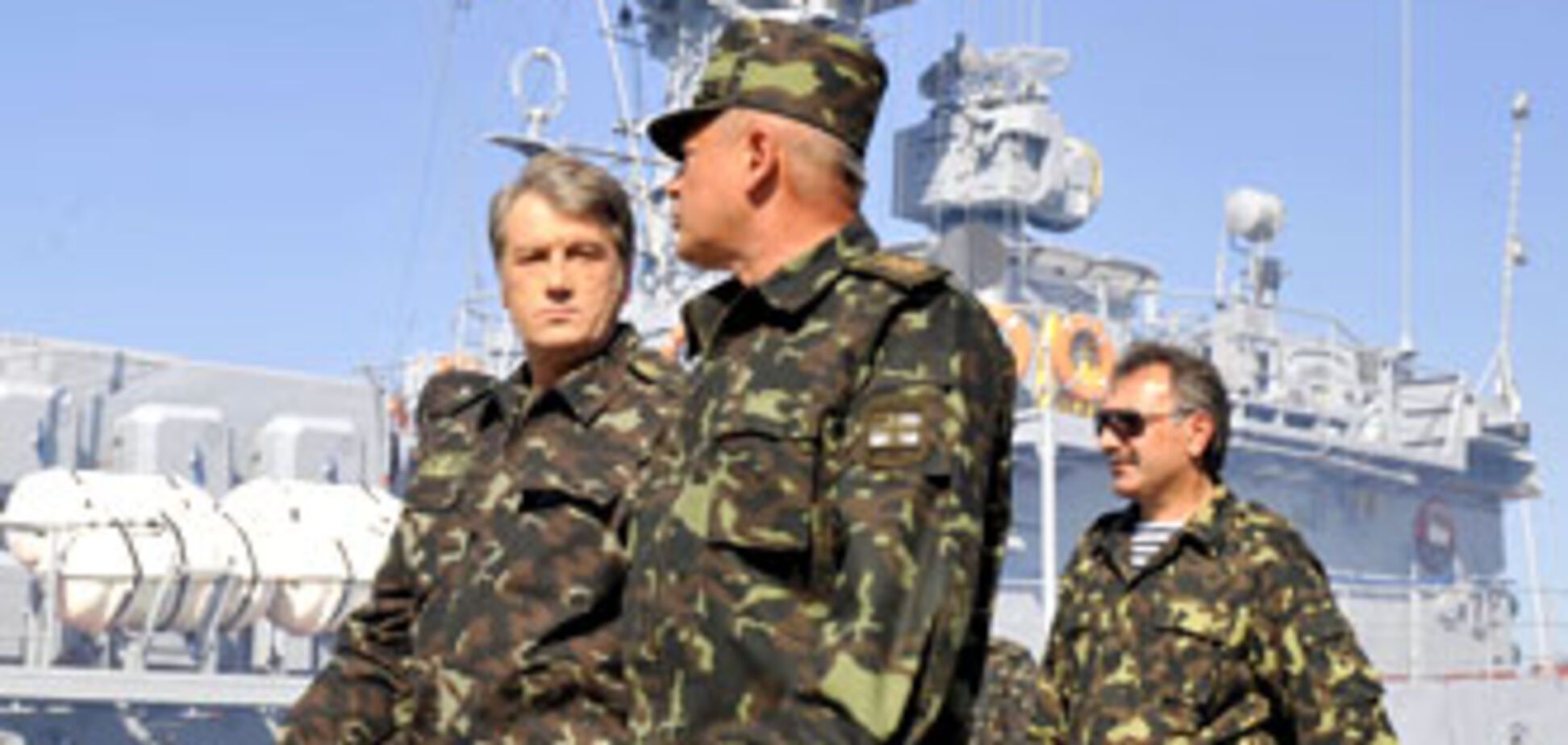 Ющенко: я не подпишу бюджет, если армия не получит денег