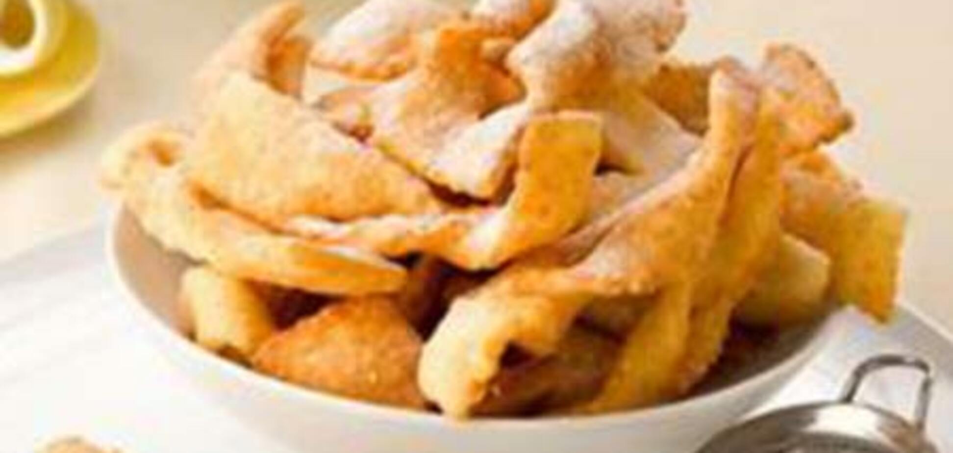 Творожный хворост