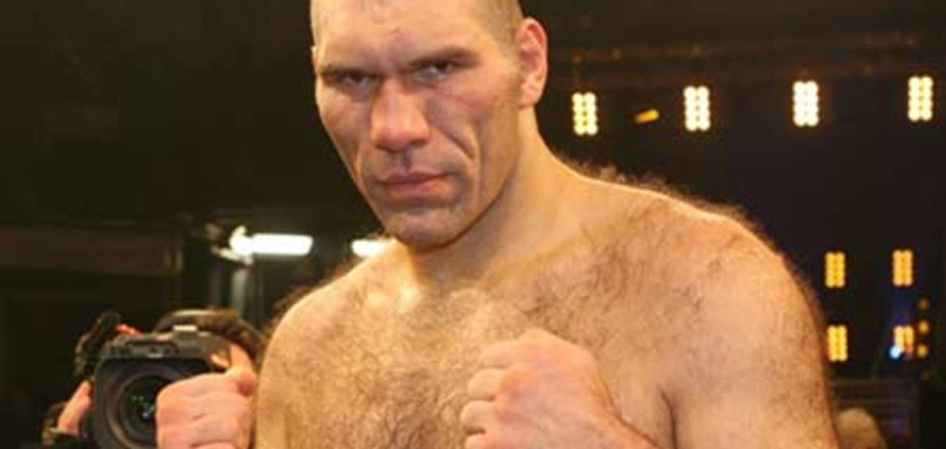 Валуев - лицо гигантских немецких сосисок