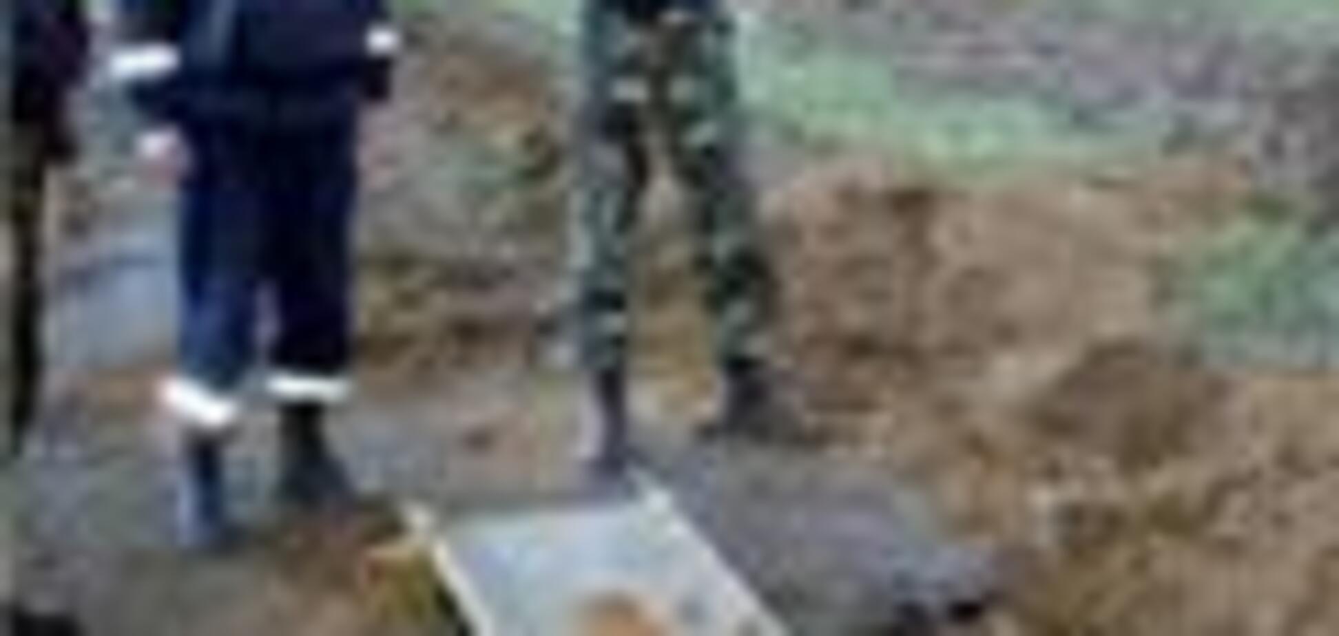 Под Луганском найден блиндаж со снарядами