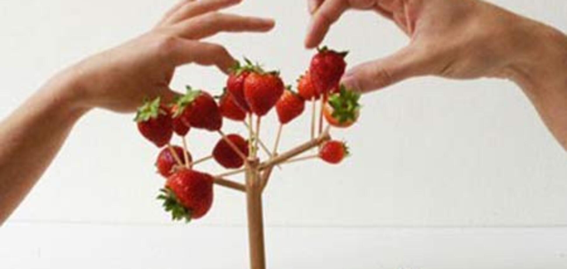 Деревце вместо тарелки