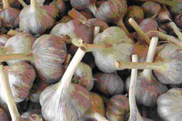 У Черкасах продають часник за 55 грн / кг і маски за 40 грн